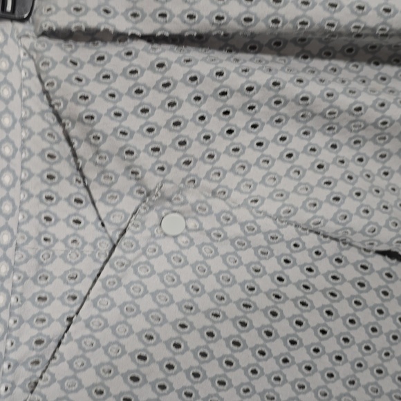 {Tibi} Riko Eyelet Flat Origami Skirt In Kumo Grey - Size 6 - Picture 10 of 17